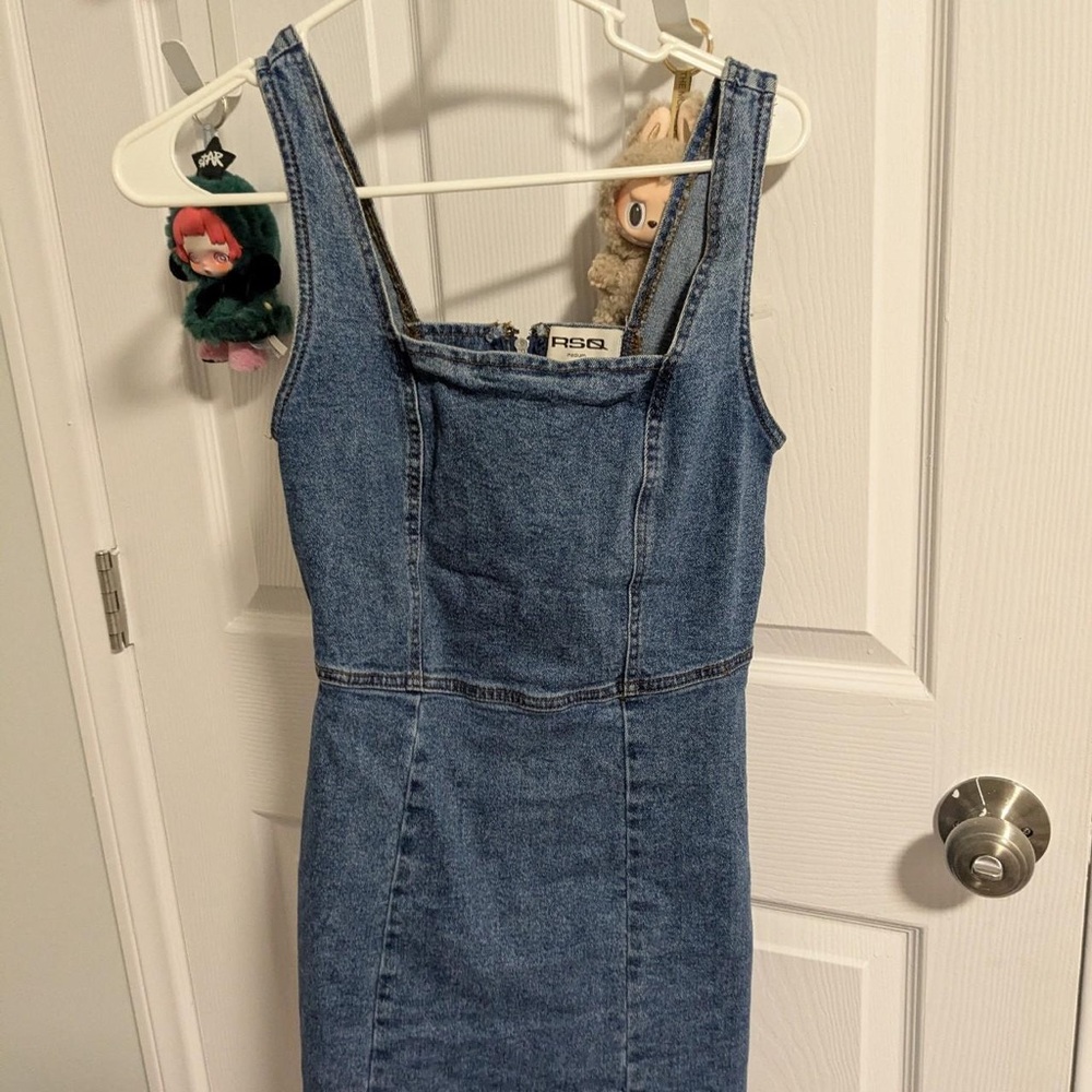 RSQ Classic Blue Denim Mini Dress